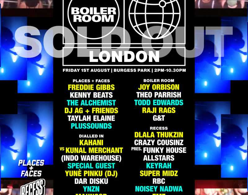 Boiler Room: London | Friday at Burgess Park, London
