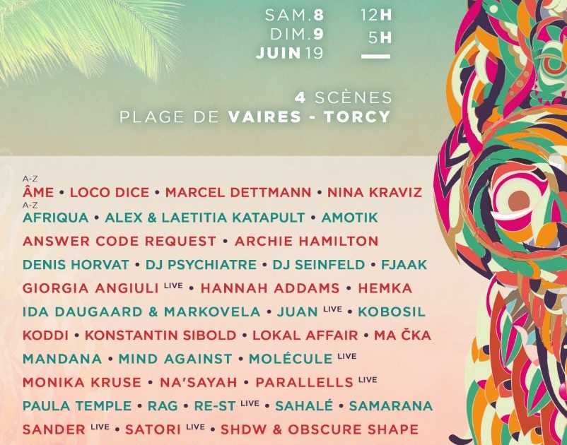 Marvellous Island Festival 2019 - Day 2 At Plage De Torcy, Paris