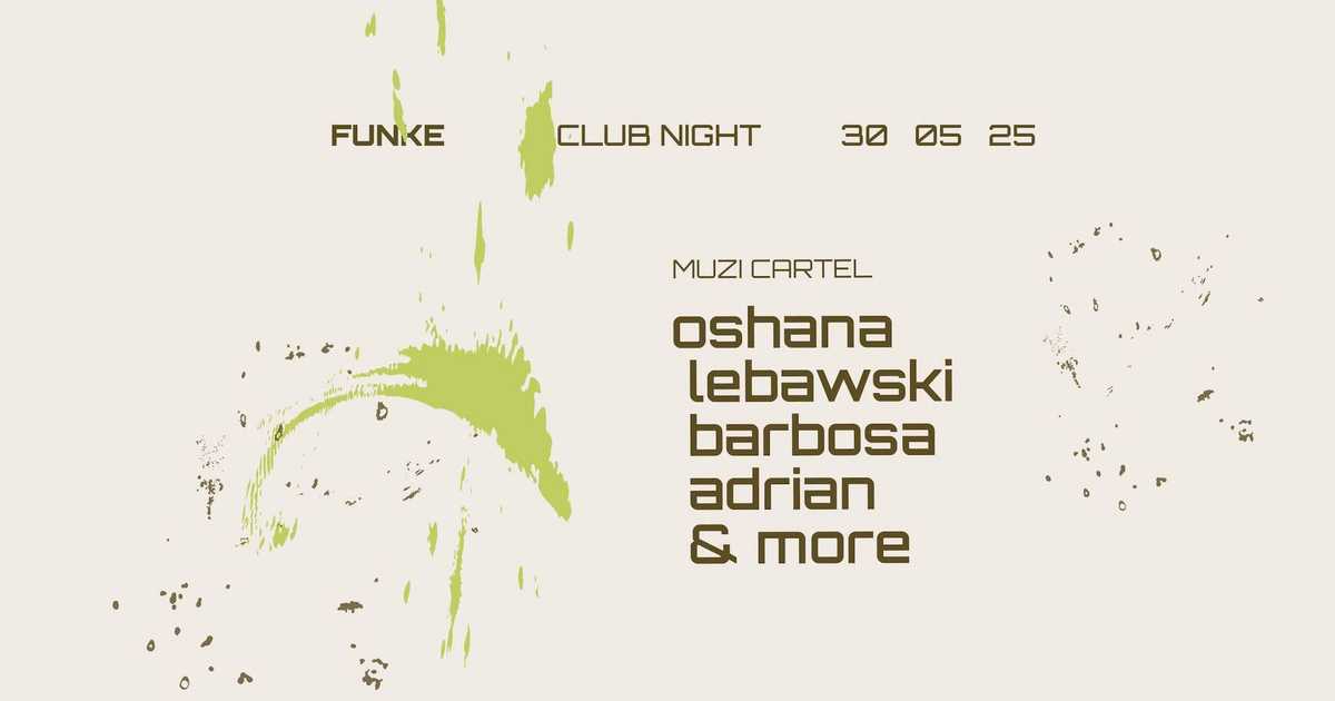 FUNKE_MUZI cartel flyer