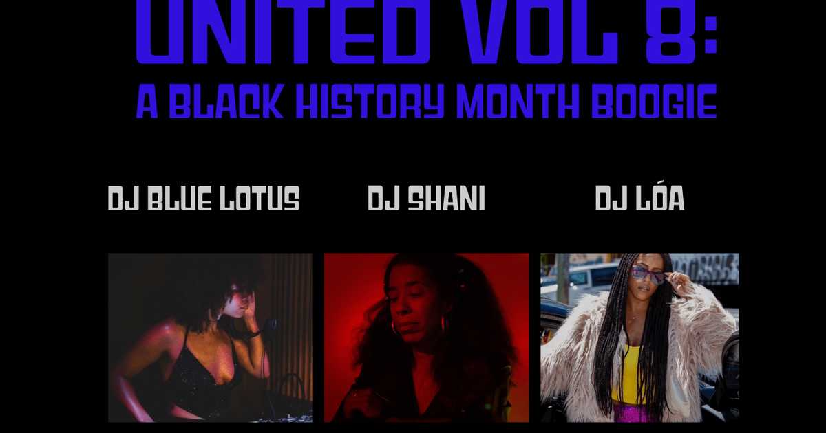 UNITED VOL 8: A BLACK HISTORY MONTH BOOGIE at Limestone Rooftop, Austin