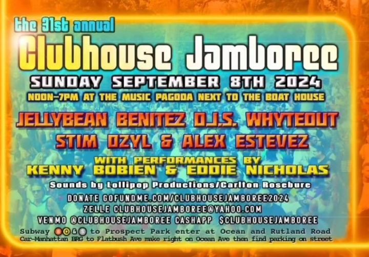 31st Annual Clubhouse Jamboree (full Line up) at Prospect Park, New ...