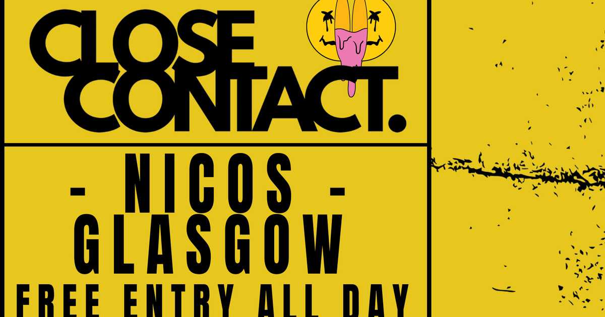 Close Contact ALL DAYER (Nicos) en Nico's Bar, Glasgow