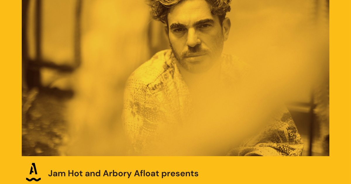JAM HOT presents Gabriele Poso (Soundway/ITALY) at Arbory Afloat, Melbourne