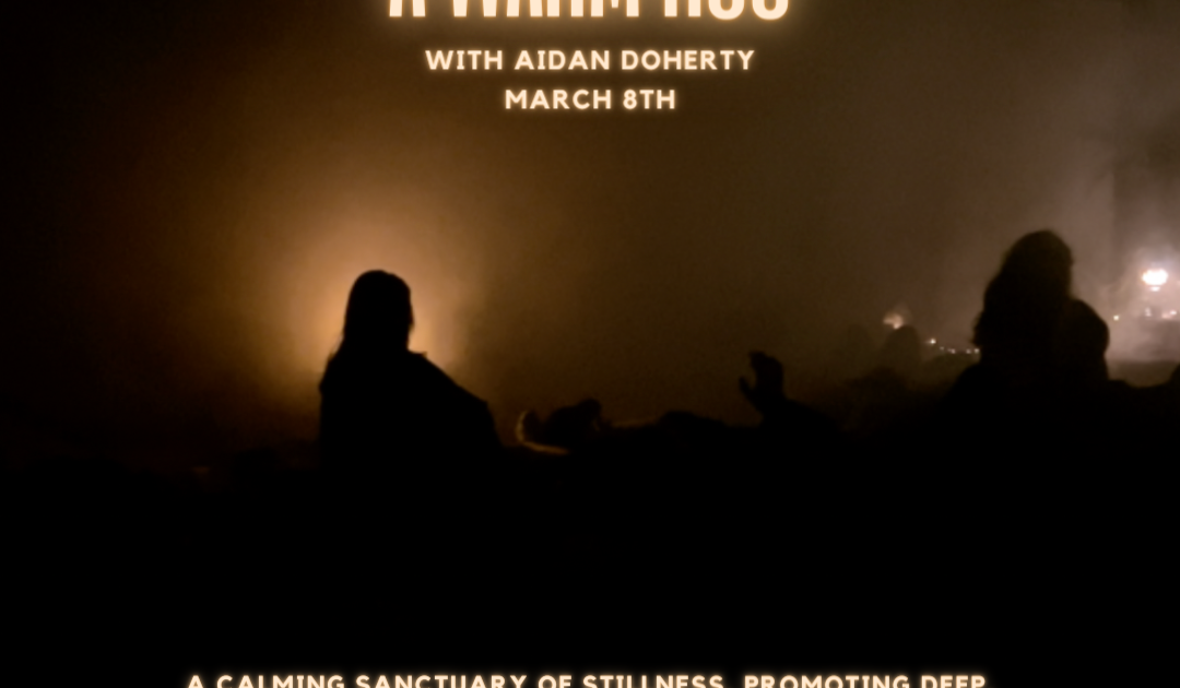 A Warm Hug with Aidan Doherty at The Bath House, London