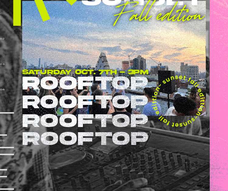 Trilogy NYC presents: Rooftop Sunset free / no cover em TBA - rsvp ...