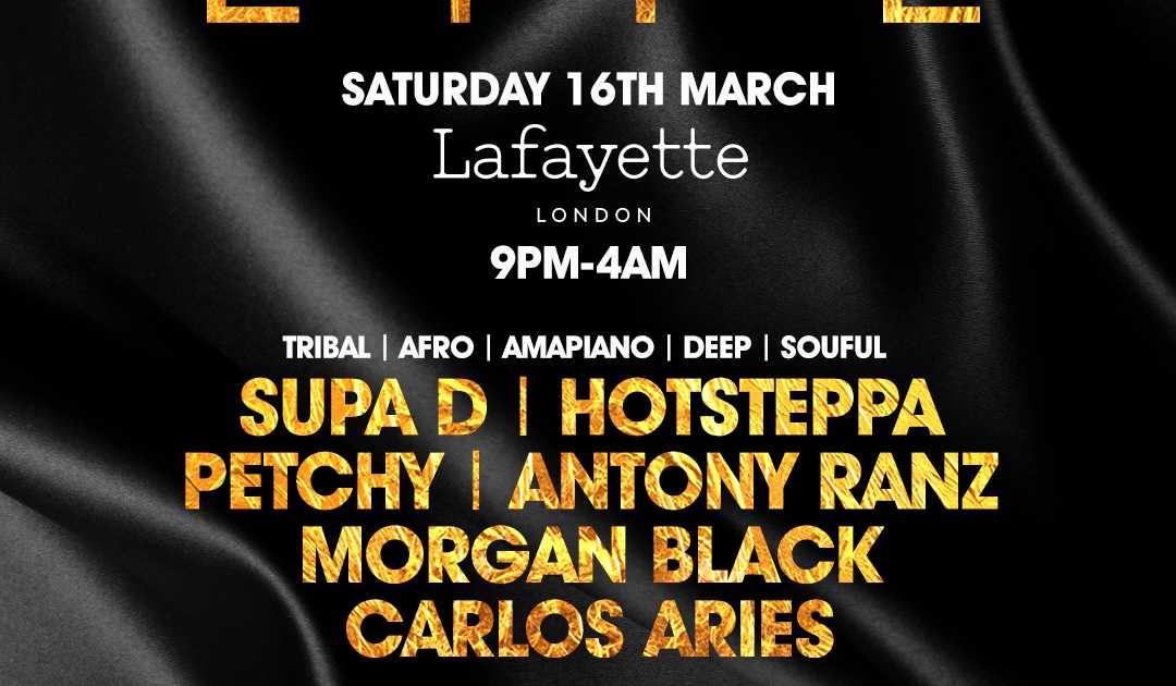 Tribal Life at Lafayette London, London