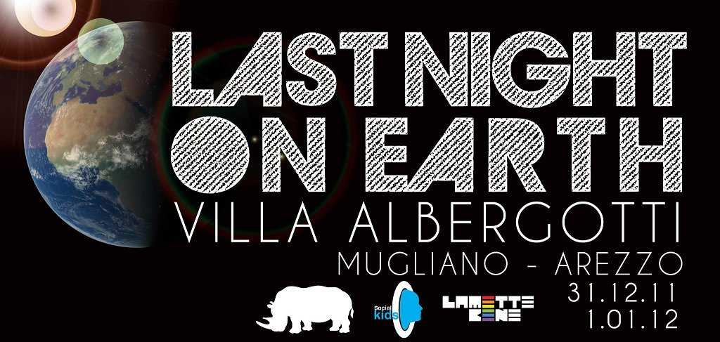 Last Night On Earth at Villa Albergotti Central