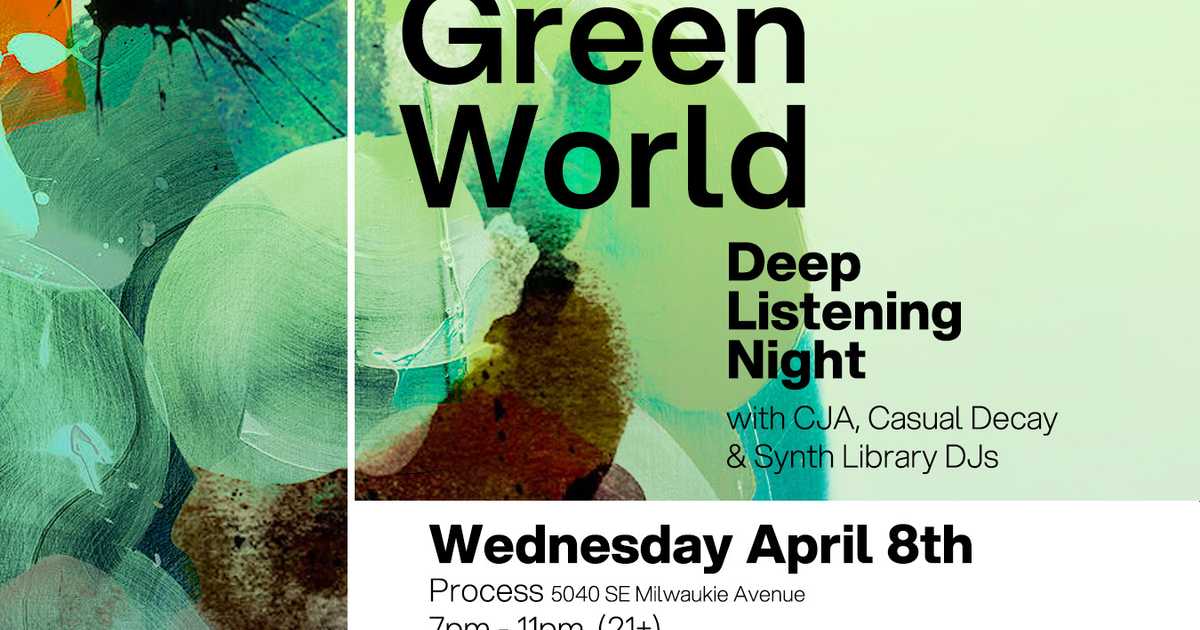 Another Green World: Deep Listening Night with Synth Library