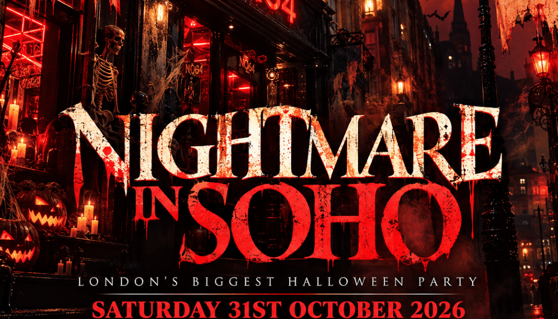 NIGHTMARE IN SOHO - London's Biggest Halloween & Arcade Party at Nq64 ...