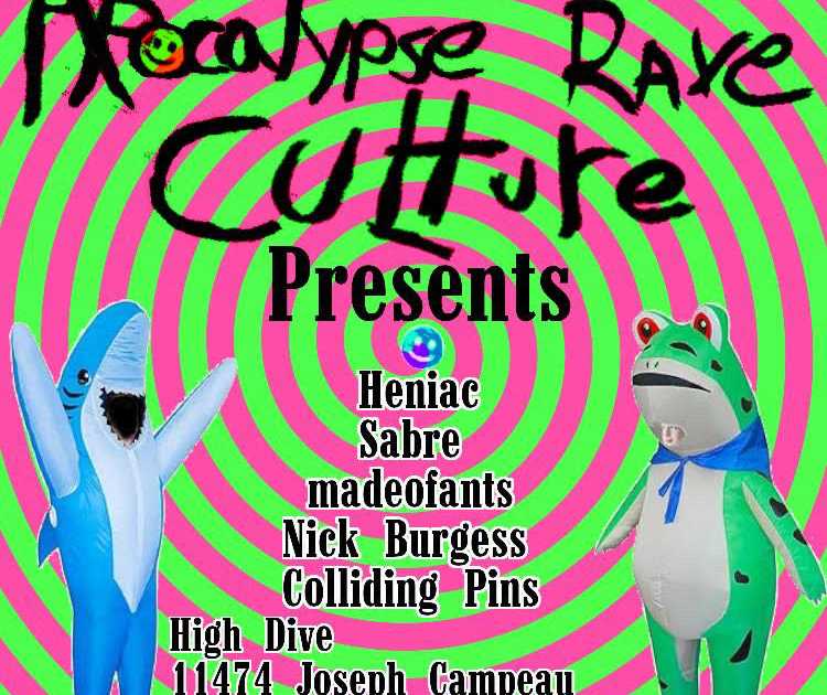 Apocalypse Rave Culture at The High Dive, Detroit