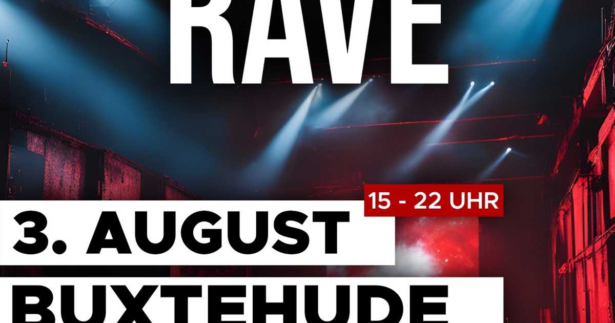 Container Rave Buxtehude at Buxtehude, Hamburg