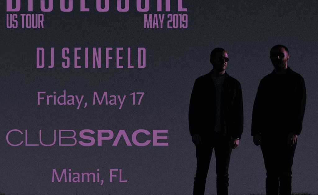 Disclosure (DJ set) by Link Miami Rebels at Club Space Miami, Miami