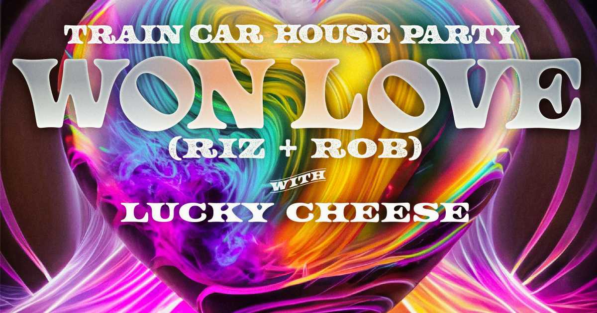 Train Car House Party ft Won Love (Riz + Rob) at Orient Express, Seattle