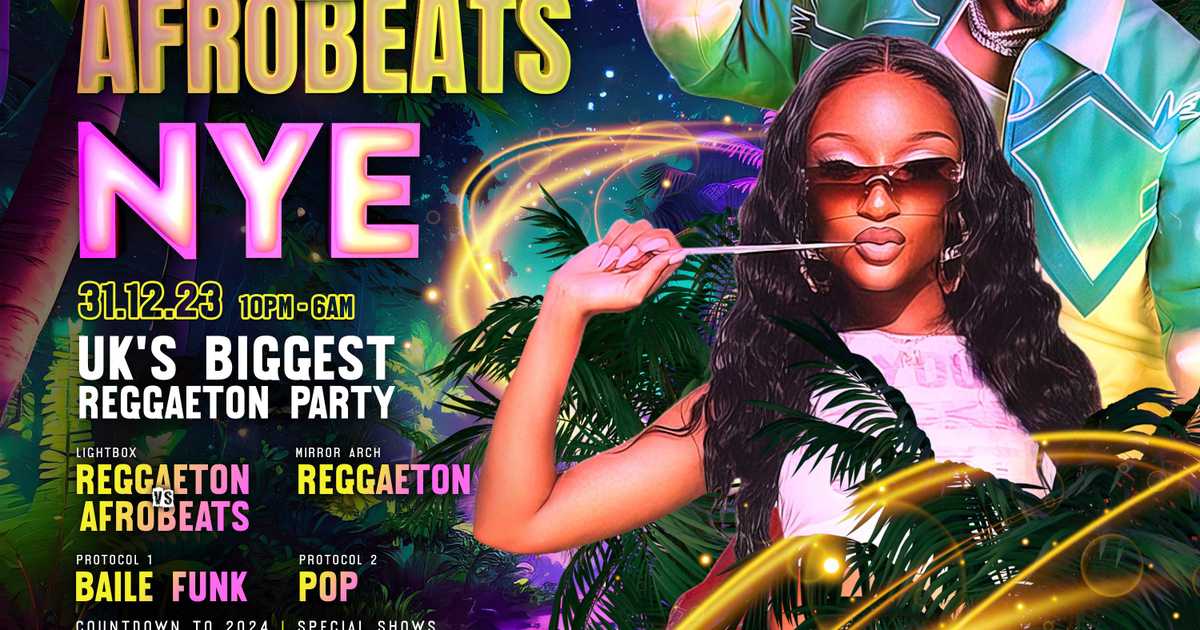 VIVA Reggaeton vs Afrobeats Special NYE 2023 at Lightbox, London