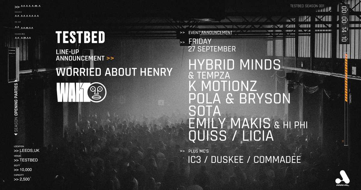 WAH10 - Hybrid Minds. K Motionz, SOTA, POLA & BRYSON + MORE at TESTBED ...