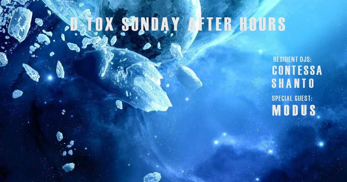 DTOX Sunday After Hours (Mondays 2AM7AM) at TBA Hollywood, Los Angeles