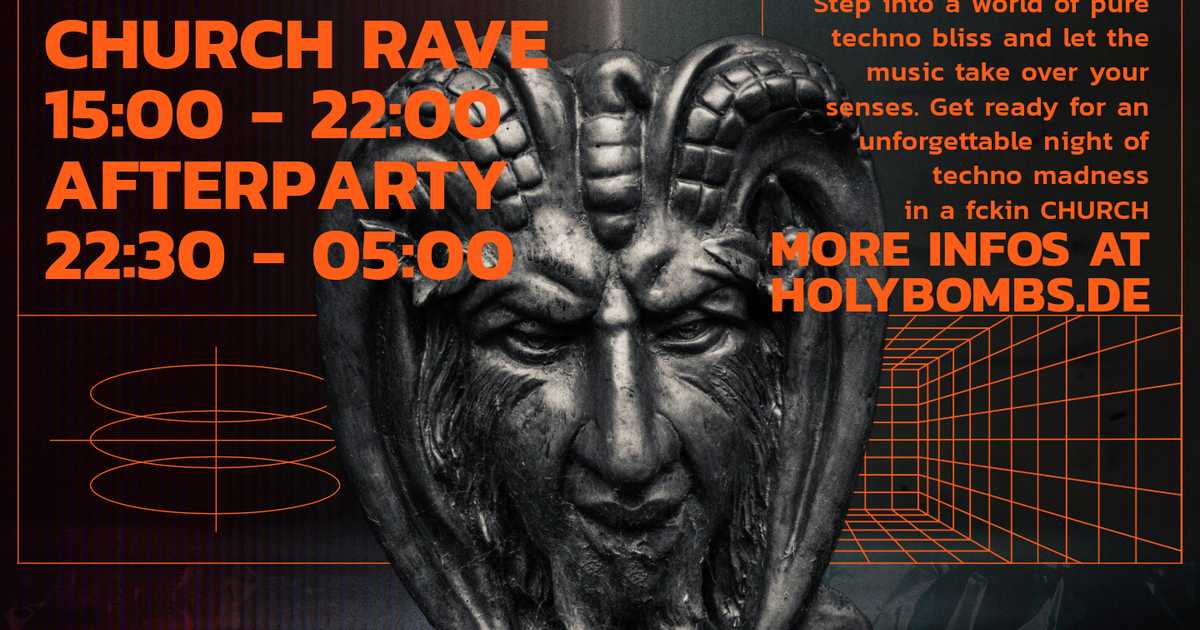 Resurrection Church Rave at Alte Kirche Rulfingen, Baden-Wurttemberg