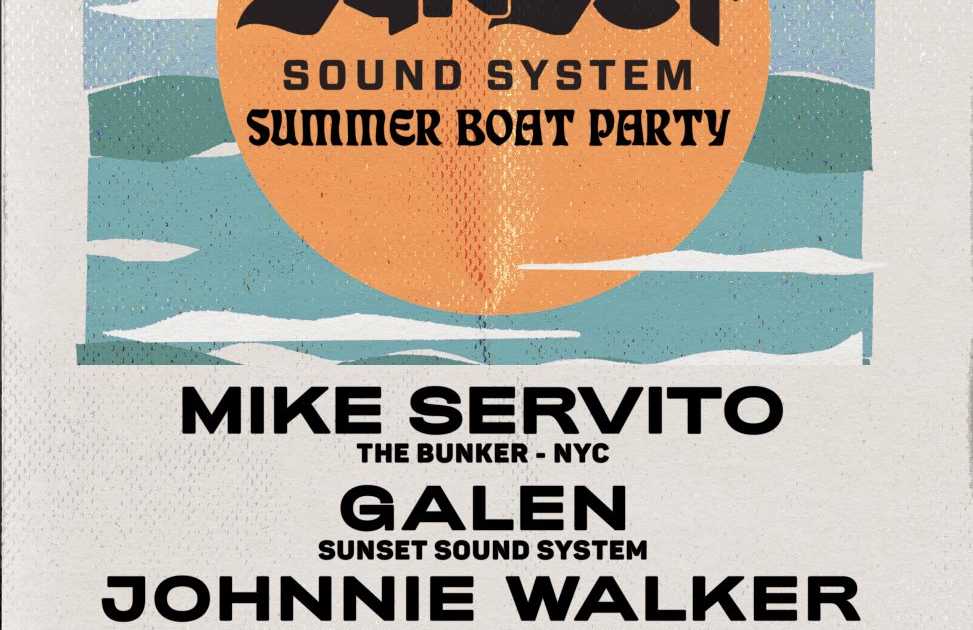 Sunset Sound System Summer Boat Party at The San Francisco Spirit, San