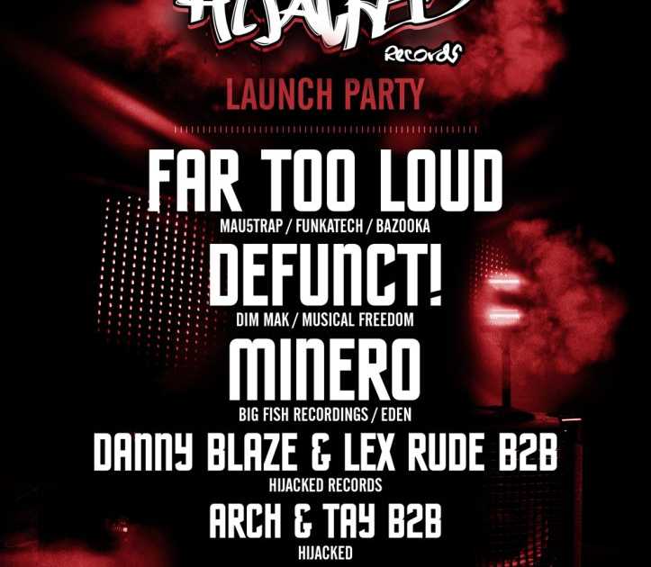 Hijacked Launch Party at The Fez Club Sheffield