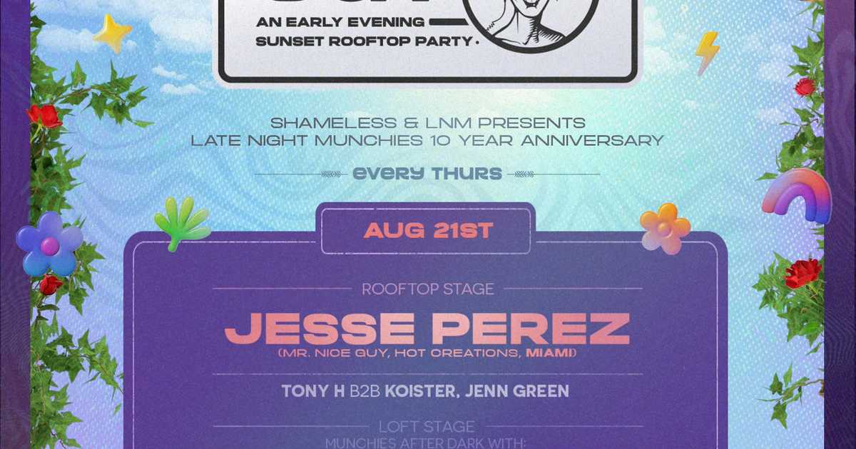「Endless Party Loft 10th Anniversary」 Deck'd Out #10 Late Night Munchies 10 Year Anniv with Jesse