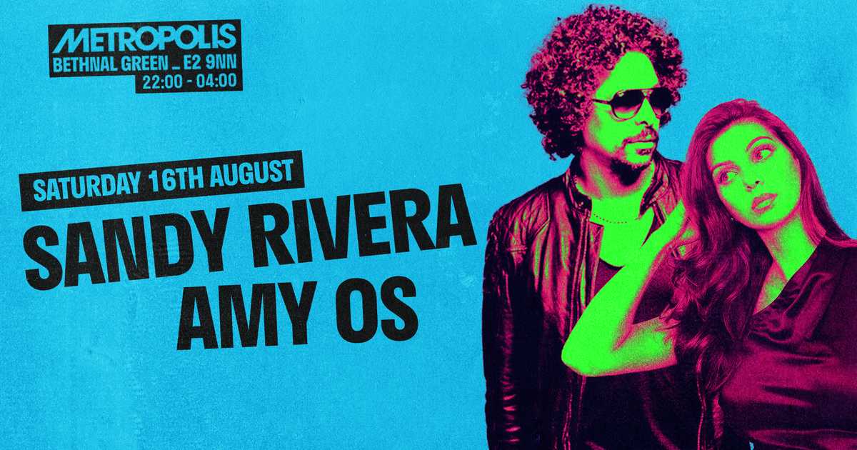 Sandy Rivera (Kings of Tomorrow) at Metropolis, London