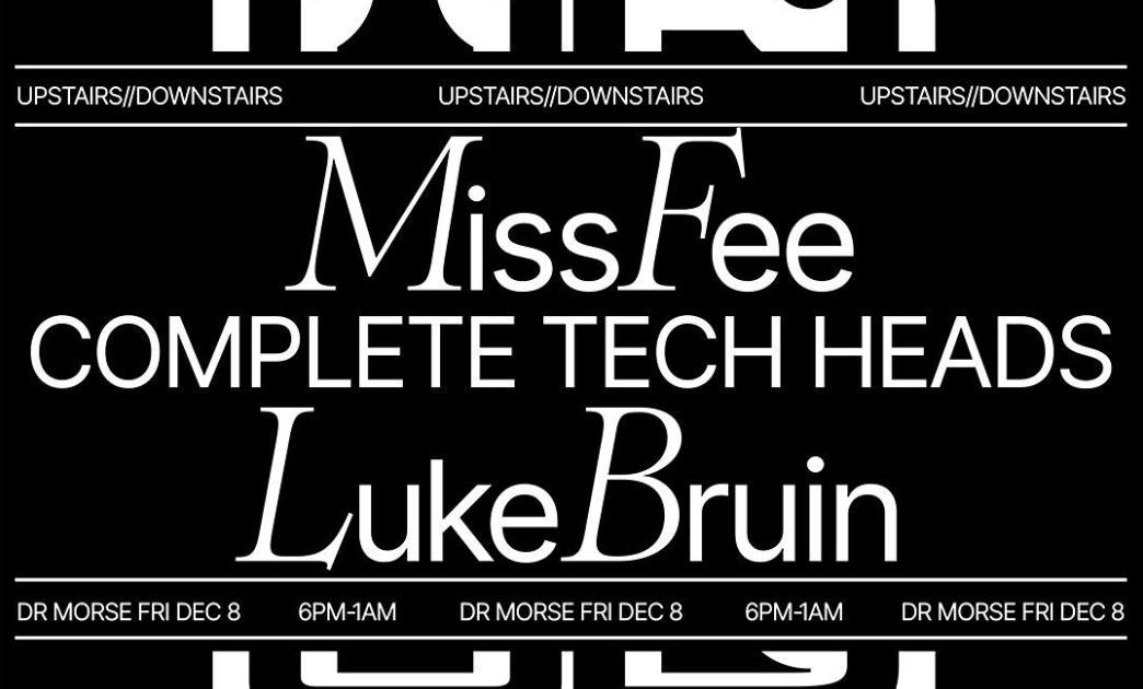 Upstairs//Downstairs at Dr Morse, Melbourne