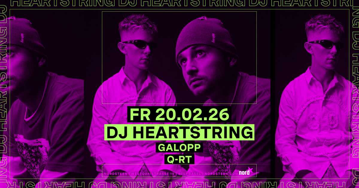 DJ Heartstring at Nordstern, Basel