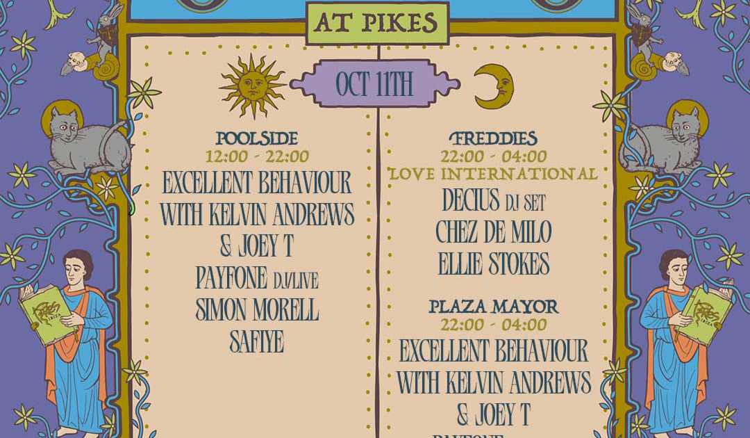 Sundays at Pikes x Love International at Pikes Ibiza, Ibiza