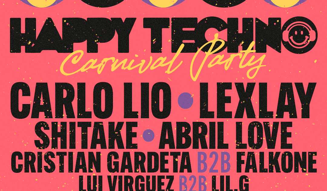 [LAST 50 TICKETS] Happy Techno Winter Season with Carlo Lio, Lexlay