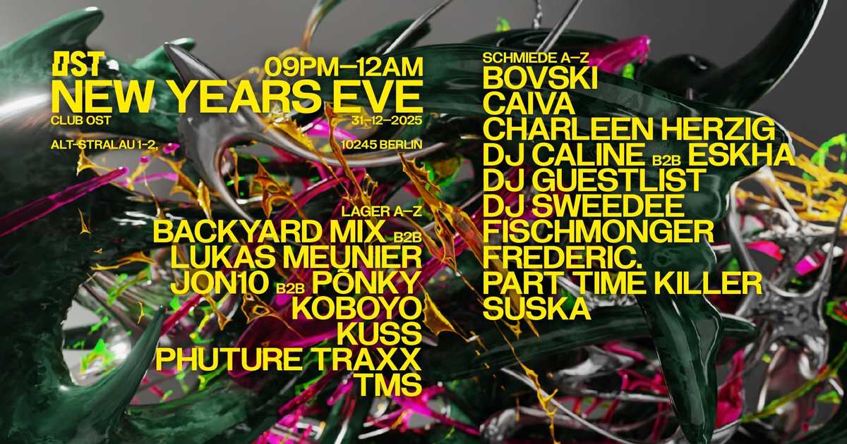 OST New Years Eve 2025/2026 at OST, Berlin