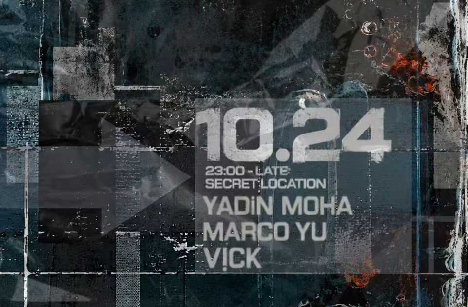 Yadin Moha, Marco Yu & Vick at TBA, Guangzhou