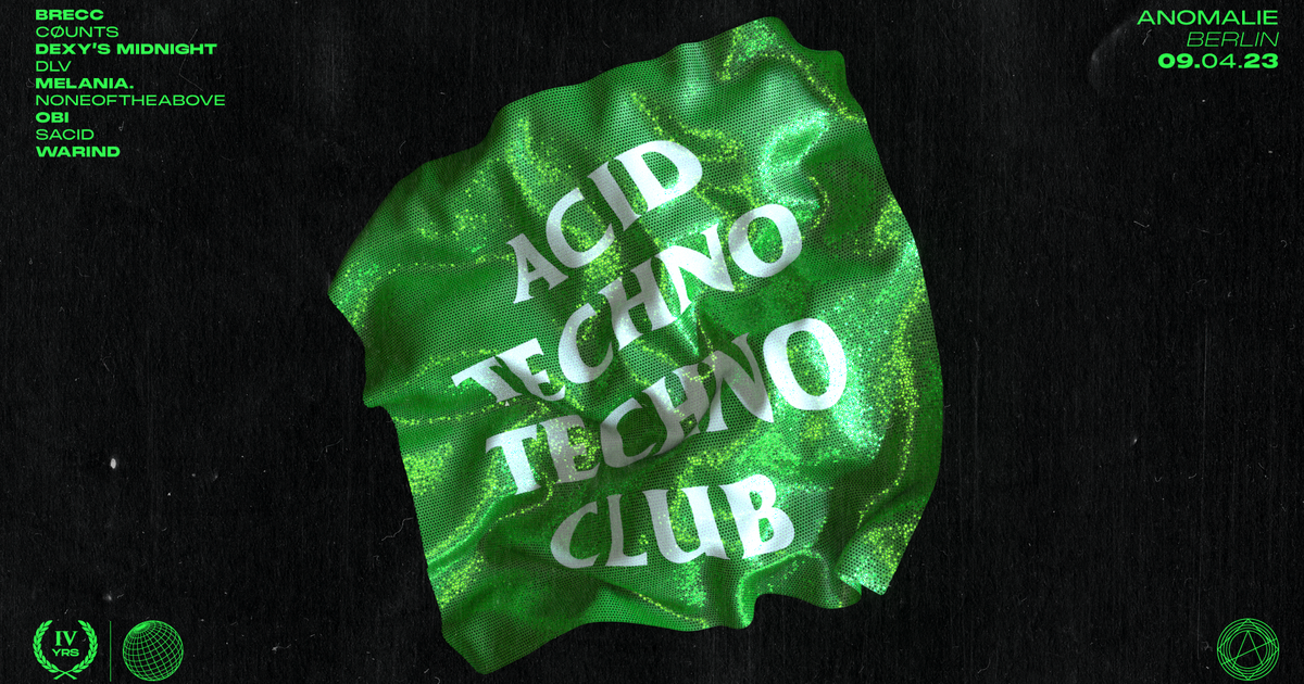 Acid Techno Techno Club Berlin Easter Edition w/ Brecc, OBI, DLV