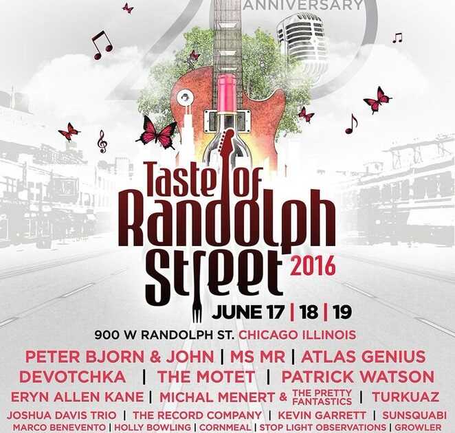 Taste of Randolph Street 2016 DJ Dance Stage at TBA Chicago, Chicago