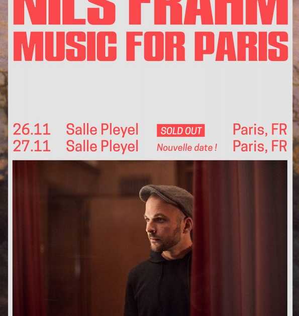 Nils Frahm at Salle Pleyel, Paris