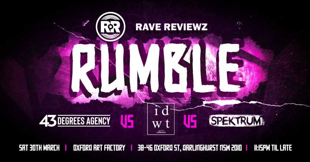 The Rave Reviewz Rumble en Oxford Art Factory, Sydney