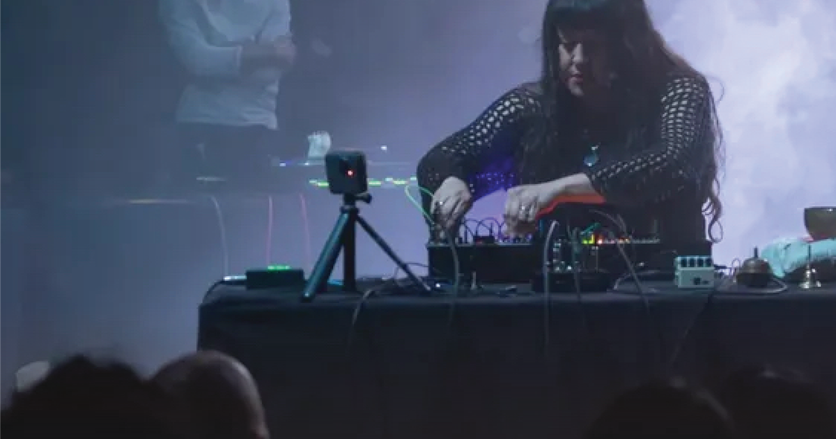 Eva Aguila Performance at Canary Test, Los Angeles