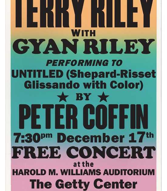 Terry Riley with Gyan Riley, featuring artist Peter Coffin at The Getty ...