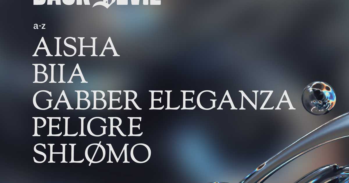 Teletech x Welcome Back Devil: Shlømo, Gabber Eleganza, Peligre at H7 ...