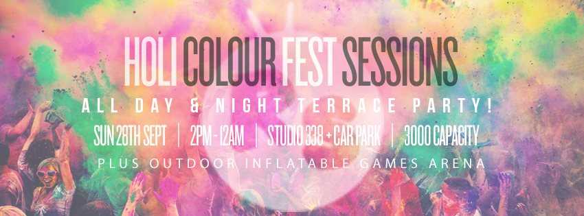 Regression Holi-Colour Sessions & Inflatable Fun Day & Night bei Studio ...