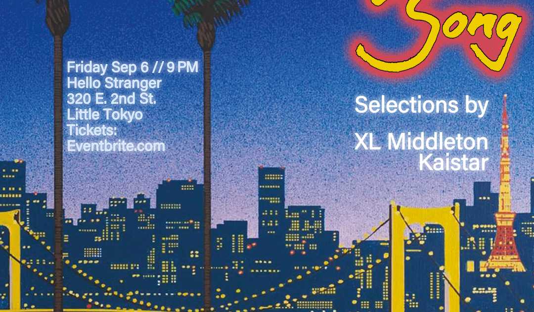 Tokyo Love Song - City Pop Night at Hello Stranger, Los Angeles