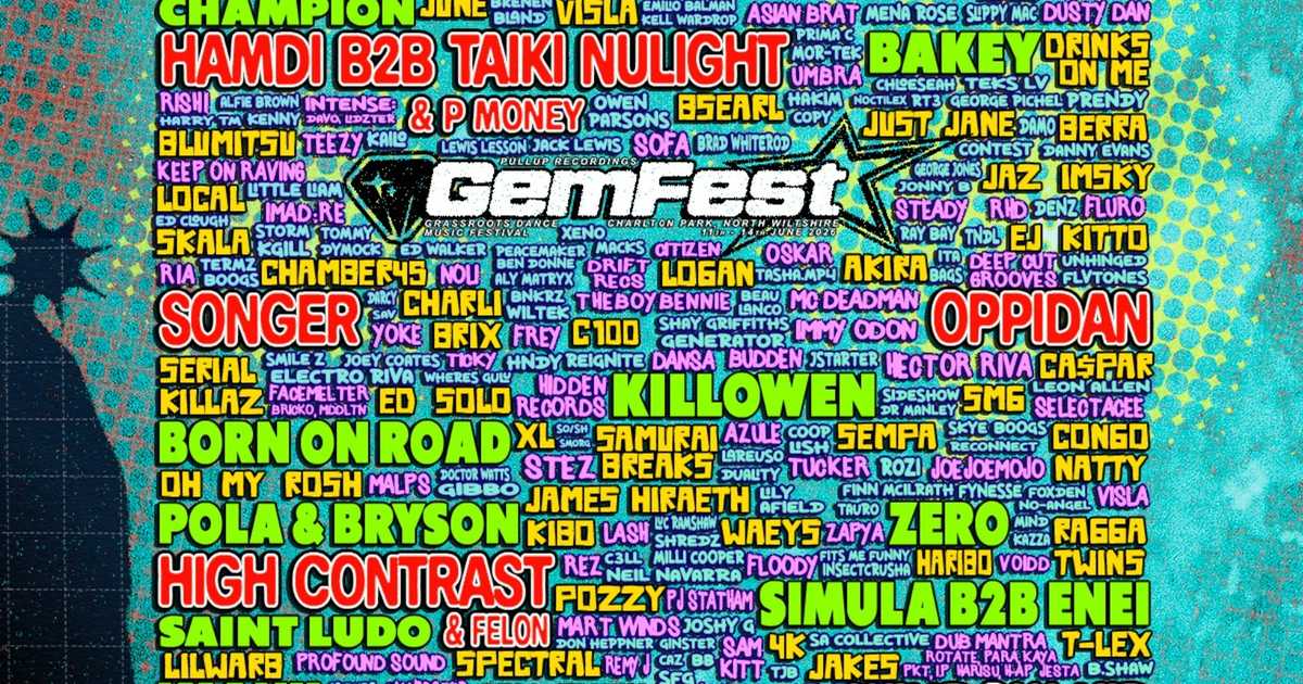 GemFest 2026 at Charlton Park Estate, Wiltshire, West + Wales