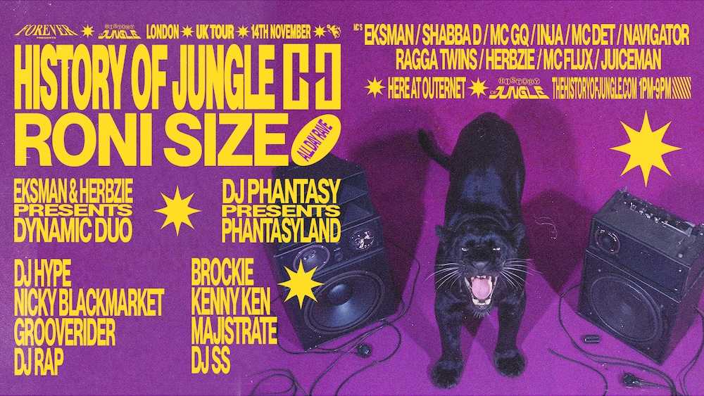 The History of Jungle at HERE, London · Tickets