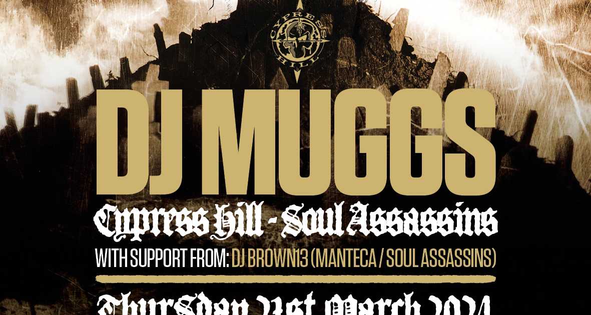 1993 Soul Assassins US Tour Poster 当時物 1993 Soul Assassins US Tour Poster 当時物