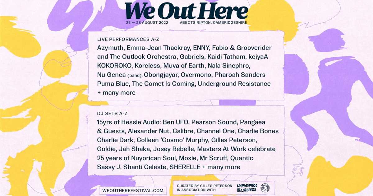We Out Here Festival 2022 en Abbots Ripton, South East