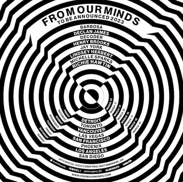 Richie hawtin from our minds tour at tba arizona