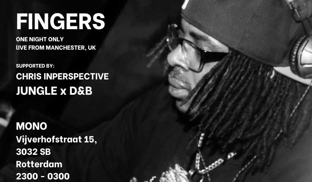Paper Tape presents Diligent Fingers (Manchester, UK) at Mono, Rotterdam