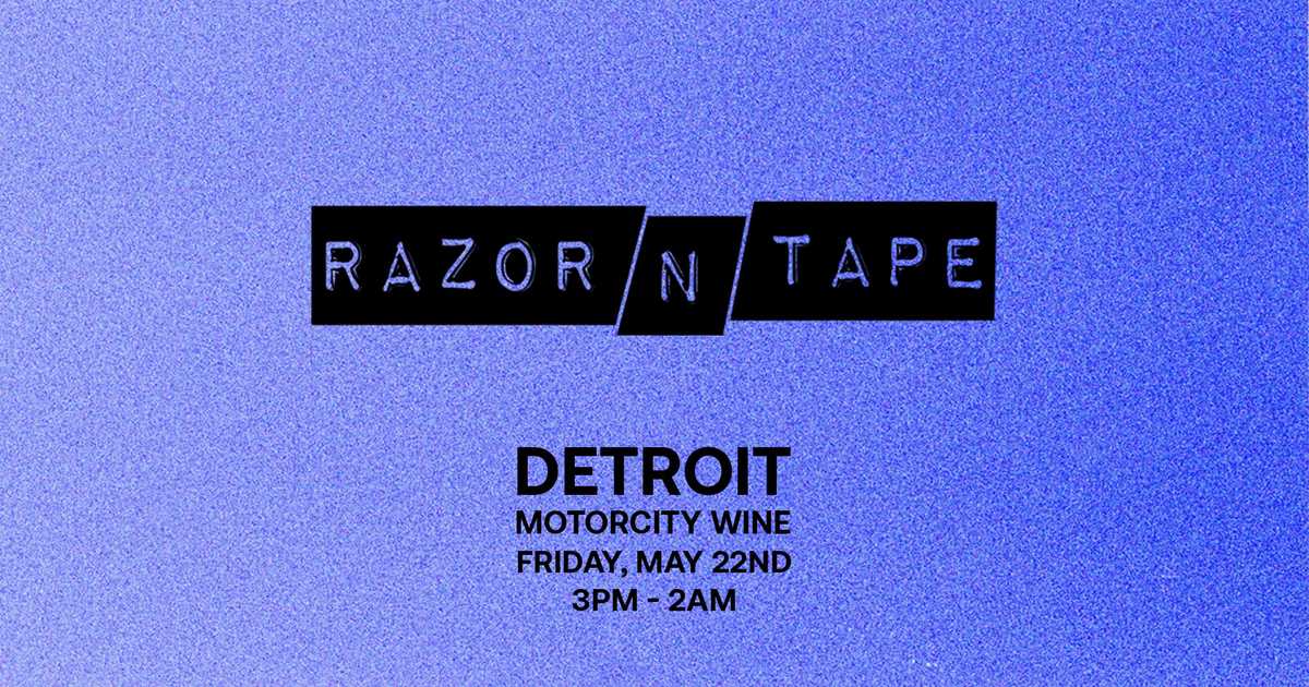 Razor-N-Tape Takeover at Motor City Wine at MotorCity Wine