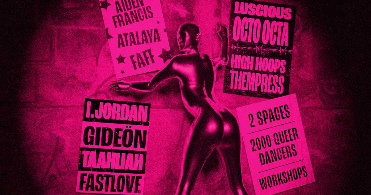 [SOLD OUT] Freak Queer Rave: Octo Octa, TAAHLIAH, I.JORDAN, GIDEÖN ...