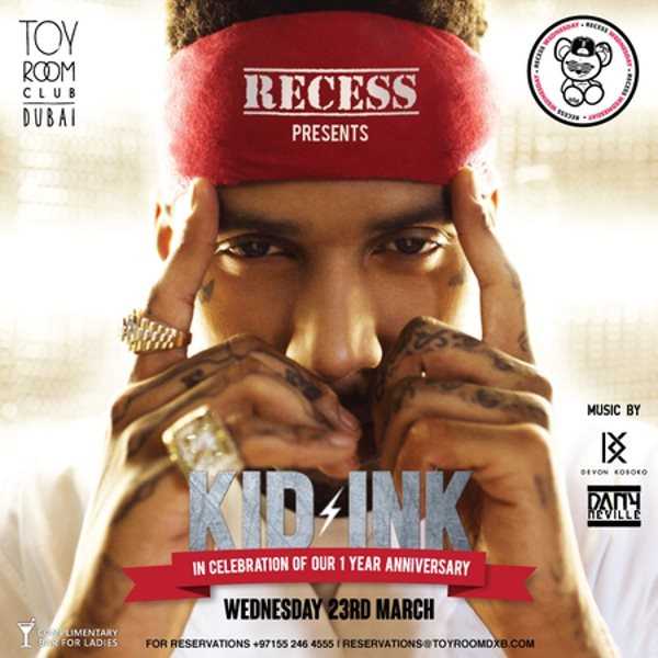 Toy Room Dubai First Anniversary with Kid Ink bei Toy Room Dubai, Dubai