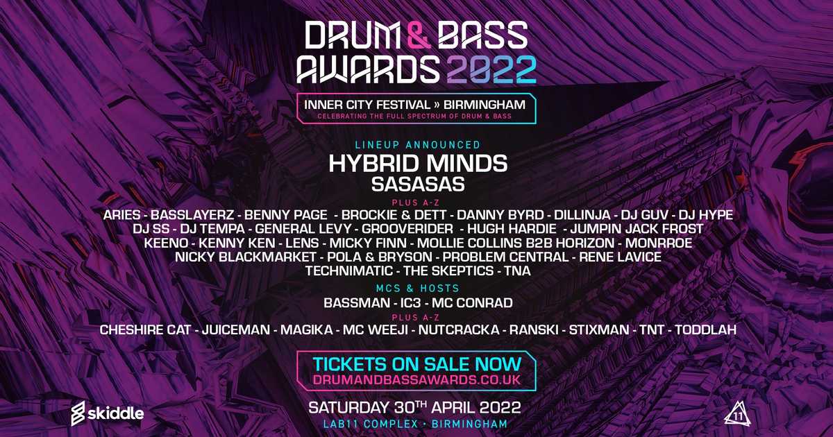 Drum and Bass Awards 2022 at Lab11, Birmingham